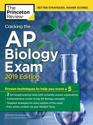cover image of Cracking the AP Biology Exam, 2019 Edition
